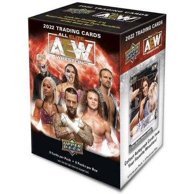UPPER DECK AEW All Elite Wrestling 2022 All Elite AEW Wrestling Trading Card BLASTER Box (8 Packs)