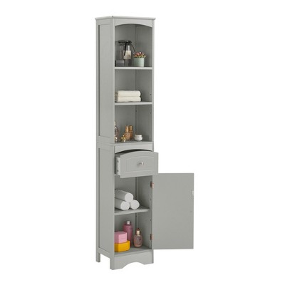 Dexmalle Classic Tall Bathroom Cabinet with Adjustable Shelf