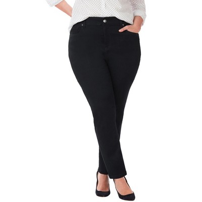 Catherines Sateen Stretch Curvy Pant