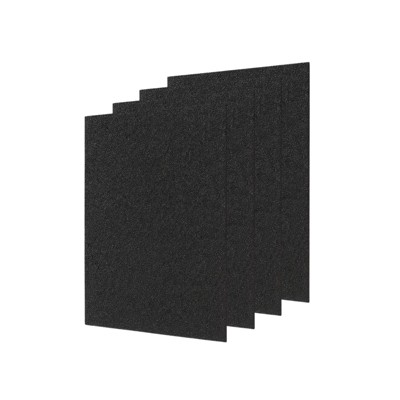 Nispira Activated Charcoal Pre Filter Replacement Compatible with Coway Air Purifier AP-1012GH, 4 Sheet