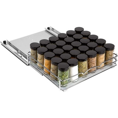 Hold N' Storage - Pull Out Cabinet Organizer for Spices- Heavy Duty with Lifetime Limited Warranty