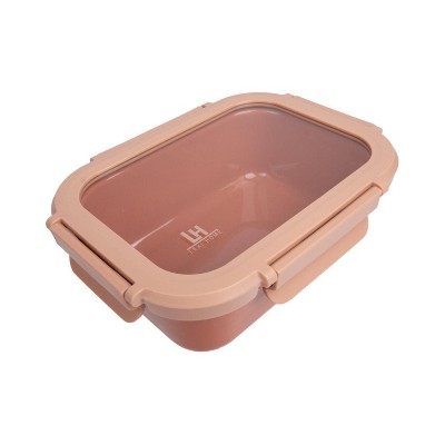 Lexi Home Brixton Oven Safe Porcelain Food Storage Containers with Glass Lids