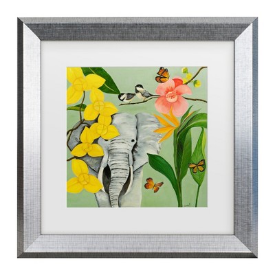 Trademark Fine Art - Isabelle Ri  Gentle Giant Matted Framed Art