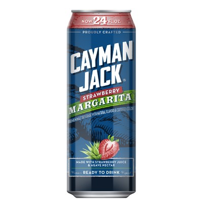 Cayman Jack Strawberry Margarita - 24 fl oz Can