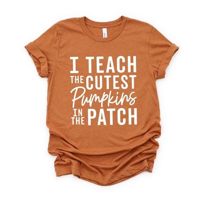 Simply Sage Market Women's I Teach The Cutest Pumpkins In The Patch Short Sleeve Graphic Tee