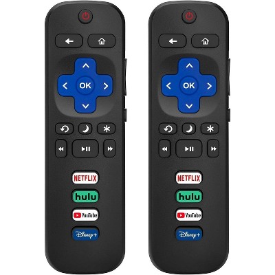 Link Hulu Replacement Remote Control Only for Roku TV, Compatible for TCL Roku/Hisense Roku/Onn Roku/Philips Roku Smart TVs(Not for Stick and Box)