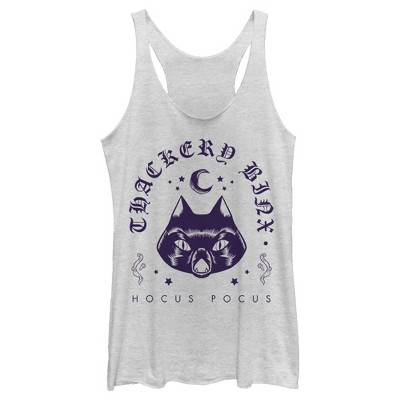 Women's Disney Hocus Pocus Thackery Binx Protector Racerback Tank Top