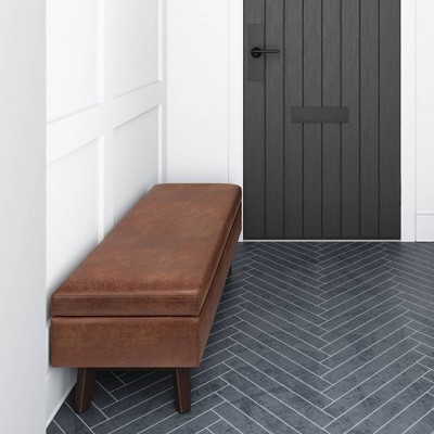 Ethan Rectangular Storage Ottoman - WyndenHall