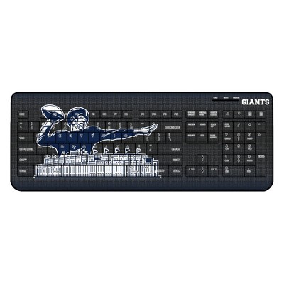 Keyscaper NFL NFC Historic Teams Linen Wireless USB Keyboard