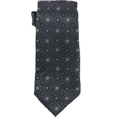 Tasso Elba Mens Dipiero Medallion Self-tied Necktie