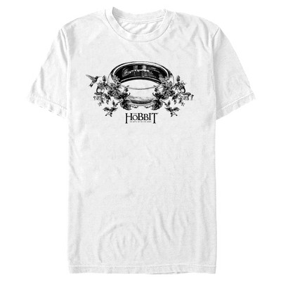 Men's The Hobbit: The Battle of the Five Armies The Ring Sketch T-Shirt