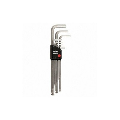 Wiha  HexKeySt, L, 2 27/32 in to 8 27/32 in 66994