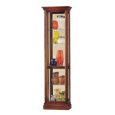 Howard Miller 680245 Gregory Curio Cabinet 680245 Windsor Cherry