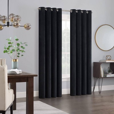 Eclipse Aurelia Velvet Room Darkening Noise Reduction Windows