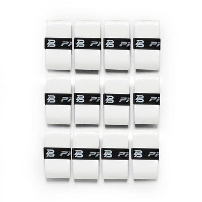 PBPRO 0.5'' Pickleball Grip Tapes 12pk - White