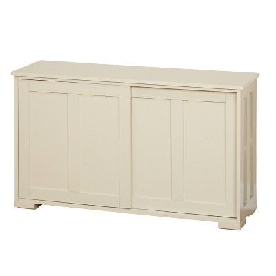 Pacific Stackable Cabinet with Sliding Doors - Buylateral