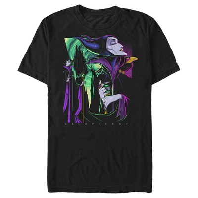 Men's Sleeping Beauty Maleficent Evil Queen Poster T-Shirt