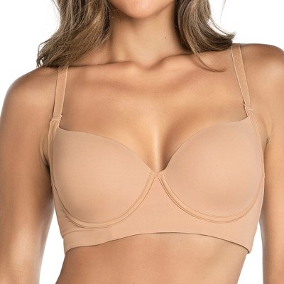 LeSensuel Full Coverage Underwire Bra T-Shirt Womens Bras - Beige