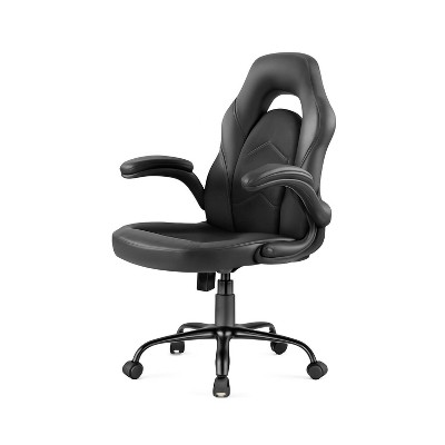Bestier PU Leather ERGONOMIC Office & Gaming Chair - Rocking Mode, Lumbar Support, Adjustable Backrest & Height