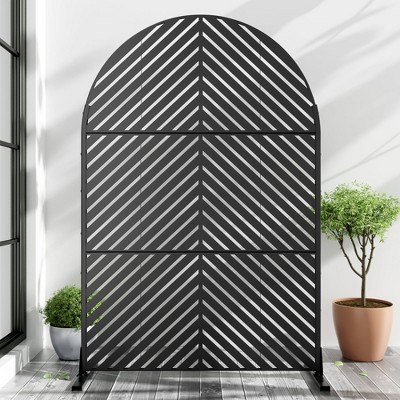 Dovelina Arched Outdoor Privacy Screen Patio Decorative Screens