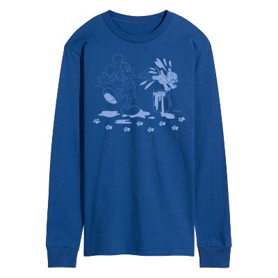 Men's - Disney - Mickey Mouse Long Sleeve Graphic T-Shirt