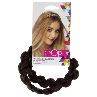 Pop Thick Braid Headband - R6 30H Chocolate Copper by Hairdo for Women - 1 Pc Hair Band