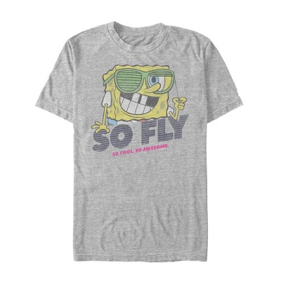 Juniors Womens SpongeBob SquarePants So Fly Sunglasses T-Shirt