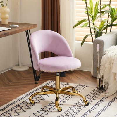 Karl Home | 23 inch Task Chair Office Desk Chair Make Up Chair With Wheels