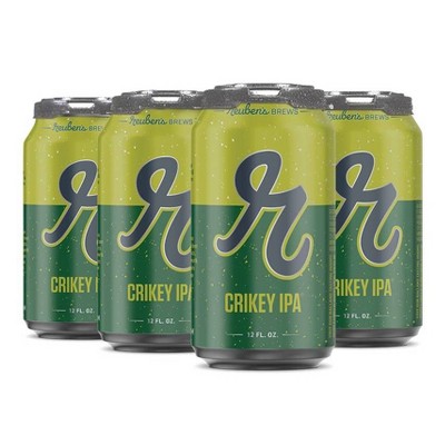Reuben's Crikey IPA Beer - 6pk/12 fl oz Cans
