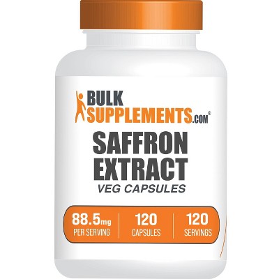 BulkSupplements Saffron Extract Capsules