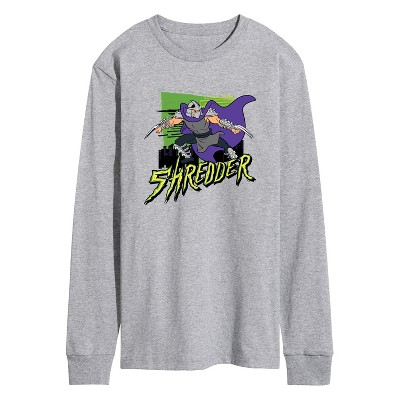 Men's - Teenage Mutant Ninja Turtles - Shredder Long Sleeve Graphic T-Shirt