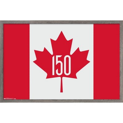 Trends International Canada - 150th Anniversary Framed Wall Poster Prints