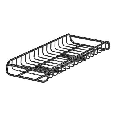 Yakima EXO GearWarrior Versatile Sturdy Heavy Duty Alloy Steel Cargo Basket Mount Connects to EXO SwingBase or EXO TopShelf, Black
