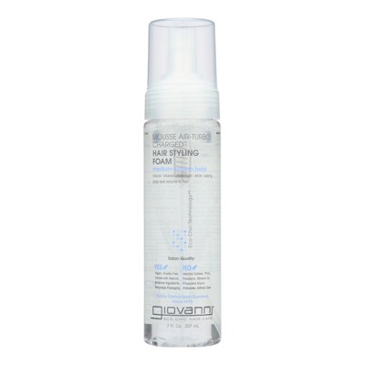 Giovanni Mousse Air Turbo Charged Hair Styling Foam - 7 oz
