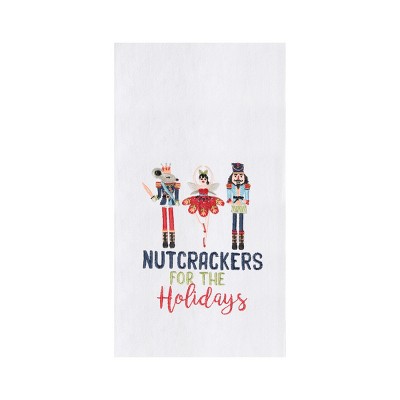 C&F Home Nutcrackers For The Holidays Flour Sack Kitchen Towel