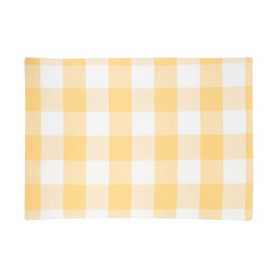 C&F Home Franklin Checkered Plaid Placemat Set of 6