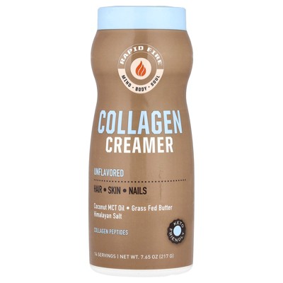 RAPIDFIRE Collagen Creamer, Unflavored, 7.65 oz (217 g)