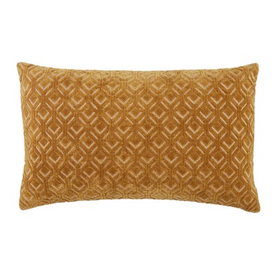13"x21" Oversize Colinet Trellis Poly Filled Lumbar Throw Pillow - Jaipur Living