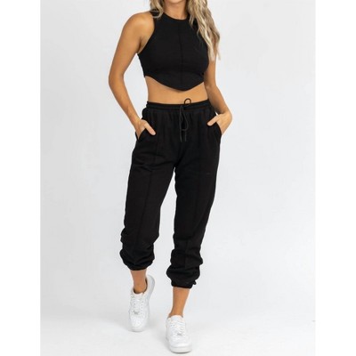Women's OUTSEAM FRENCH TERRY JOGGER SET - No Vacancy