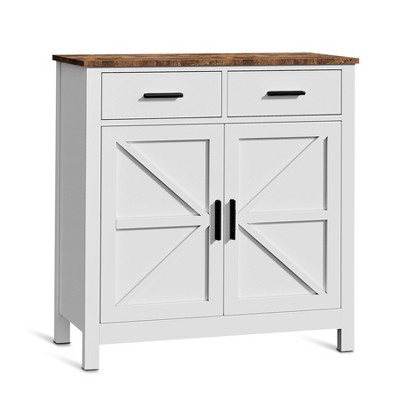 Dexmalle Ktichen Farmhouse Coffee Bar Cabinet with Storage