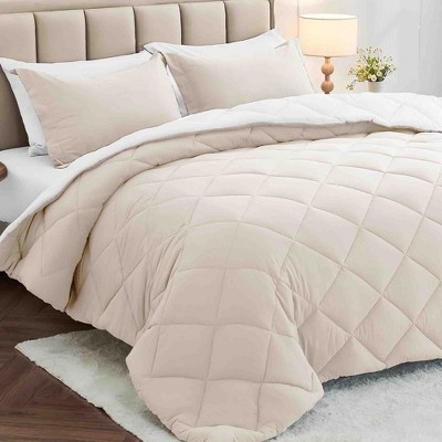 BAGOKIE 5/7 Pieces Reversible Bed in a Bag Comforter Set for All Season