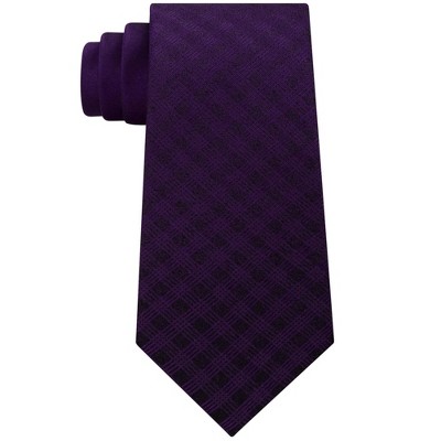Kenneth Cole Mens Panel Self-tied Necktie