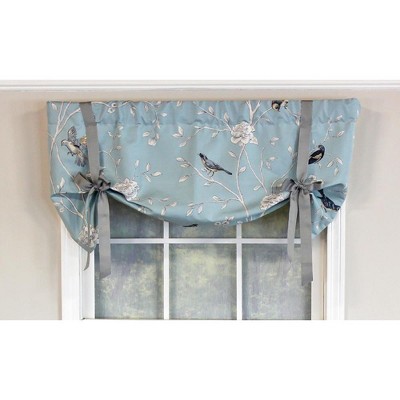 Trend Bird Coordination Ribbon Tie Window Valance 50in x 21in by RLF Home
