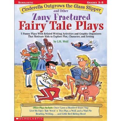 Cinderella Outgrows the Glass Slipper and Other Zany Fractured Fairy Tale Plays - by  Joan M Wolf & Joan Wolf (Paperback)