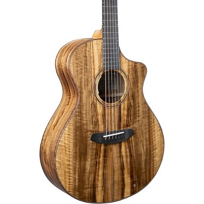 Breedlove Oregon All Solid Myrtlewood Concert Acoustic-Electric Guitar Natural