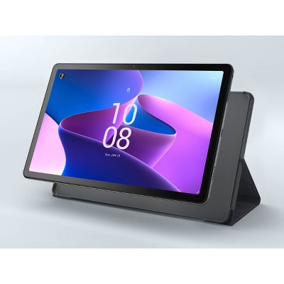 Lenovo M10 - 10.6" 4GB RAM - 64GB Storage Tablet with Folio Case - Gray (ZAAJ0159US): Android Touchscreen with Face Detection, USB-C