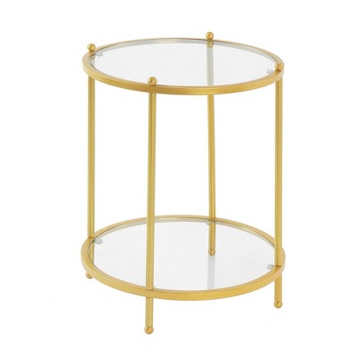 Royal Crest 2 Tier Round End Table - Johar Furniture
