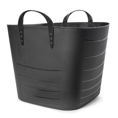 Life Story Tub Basket Plastic Storage Tote Bin with Carry Handles