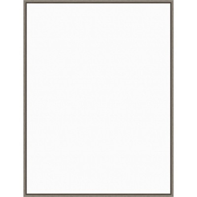 Amanti Art Framed Blank White Canvas
