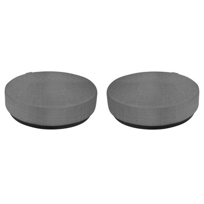 Factory Direct Partners 2pk Pro Series Floor Cushion with Wobble Base Gray Slate Kids' Soft Play Equipment